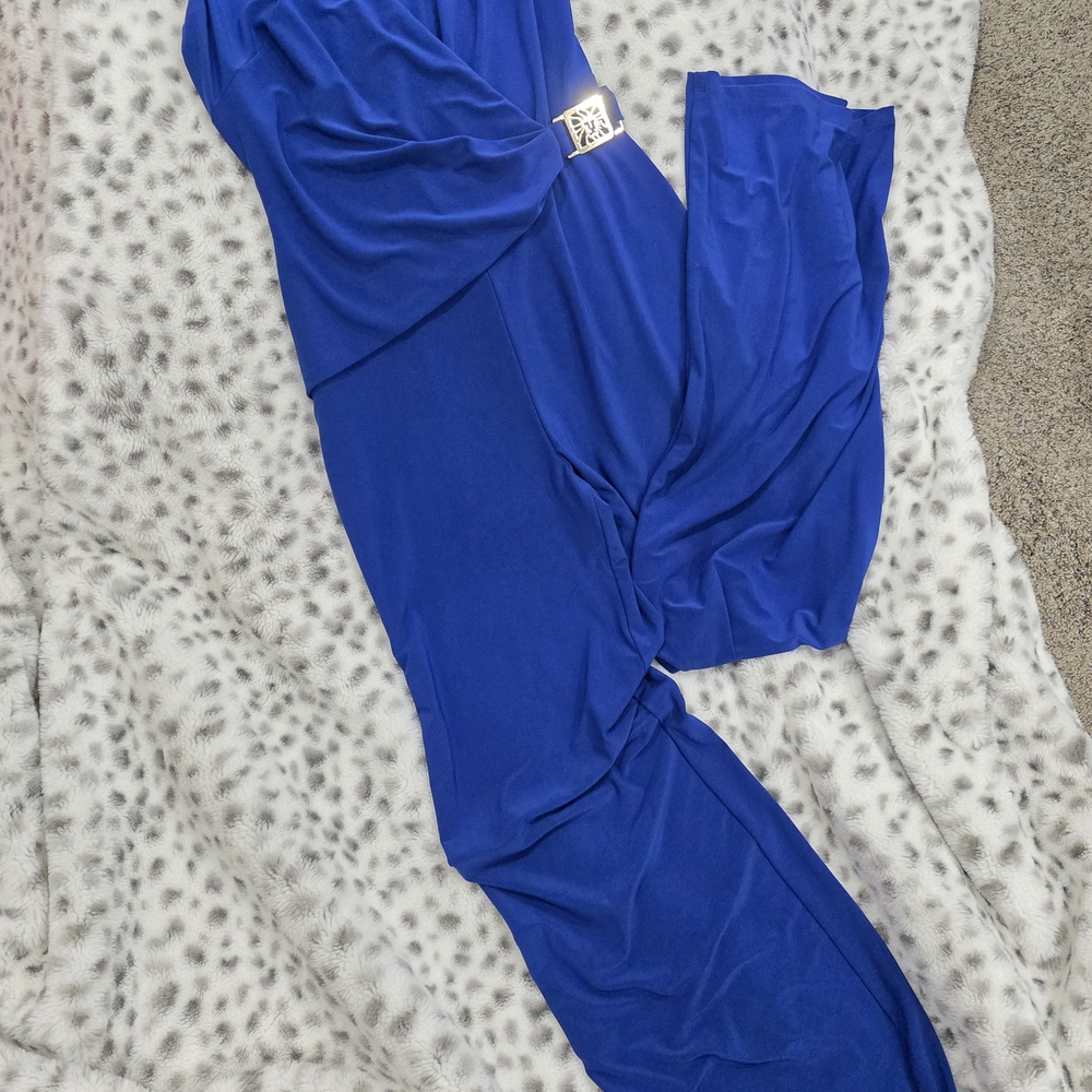 Anne Klein Royal Blue Jumpsuit